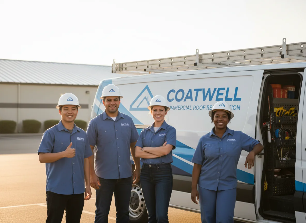 Commercial roof coating company in Leland, NC